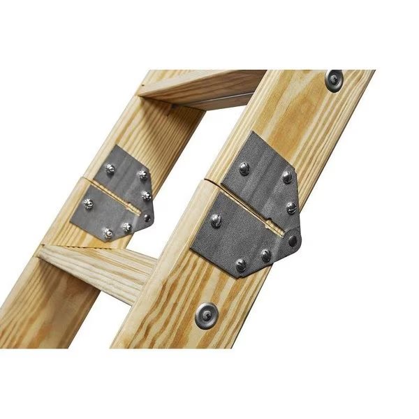 Husky 655 Series Disappearing Stairway, 10 ft 9 in H Ceiling, 13Step, 350 lb, 1 ft W Step, American Stairways, Mfr#: 63060109D